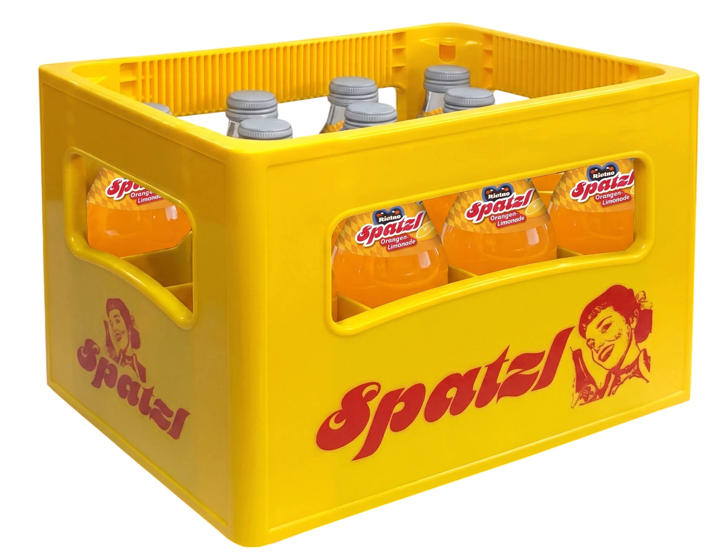 Spatzl Orange Kiste